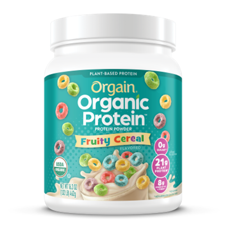 Save $6.00 on Orgain® Fruity Cereal Protein Powder