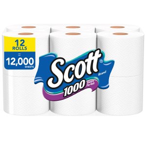 $8.99 Scott 1000 Bath Tissue