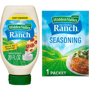 Save $0.50 on Hidden Valley Ranch Bottled Dressing (16oz+), Dry Seasoning or Recipe Mix