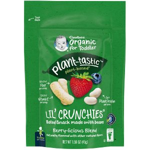 Save $1.00 on Gerber® Organic Lil' Crunchies or Puffs