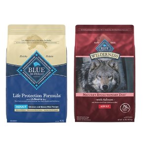 Save $4 on Blue Buffalo Life Protection or Wilderness Dry Dog Food 24lb PICKUP OR DELIVERY ONLY