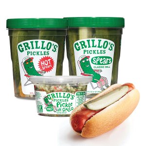 Save $2.00 on 1 Grillo's Pickles when you buy 1 Private Selection or Simple Truth Hot Dog Package