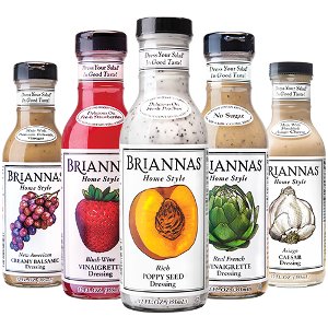 Save $1 on BRIANNAS Salad Dressing PICKUP OR DELIVERY ONLY