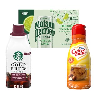 Save 20% off Starbucks, Maison Perrier and Coffeemate select items PICKUP OR DELIVERY ONLY