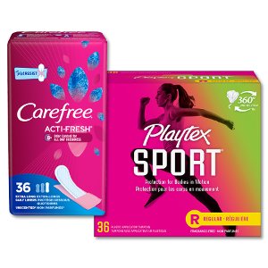 Save $2.00 on 2 Playtex, Carefree