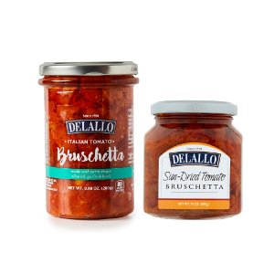 Save $1.00 on DeLallo Italian Tomato Bruschetta or Sun-Dried Tomato Bruschetta