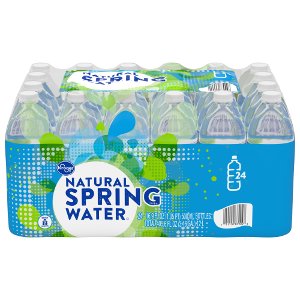 Save 20% off Kroger bottled water 24pk (16.9 fl oz) PICKUP OR DELIVERY ONLY