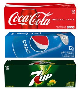 $4.99 Coca-Cola, Pepsi or 7UP