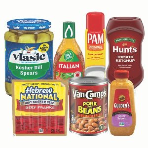 Save 25% off Hunt's Ketchup, Vlasic, Wishbone, Hebrew National and more PICKUP OR DELIVERY ONLY