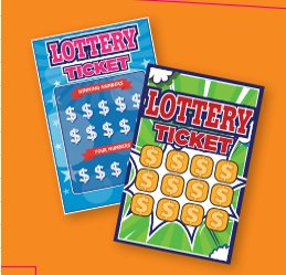 Get 100 BONUS FUEL POINTS on a $25 scratch Lottery purchase at Money Services.