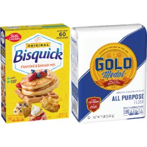 Save $1.00 on Gold Medal Flour or Bisquick Pancake Mix