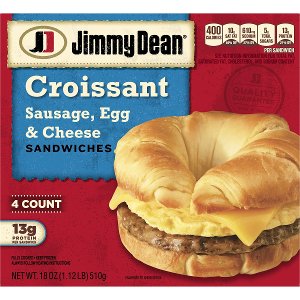 Save $2 on Jimmy Dean Frozen Breakfast 4ct Sandwiches PICKUP OR DELIVERY ONLY