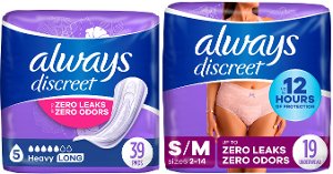 Save $3.00 on Always Discreet