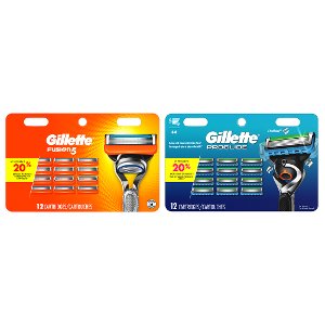 Save $10.00 on Gillette Cartridges