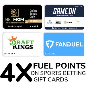 Get 4x FUEL POINTS