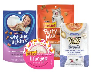 Save 20% off Fancy Feast, Friskies, Whisker Lickin's Cat Food and Treats PICKUP OR DELIVERY ONLY