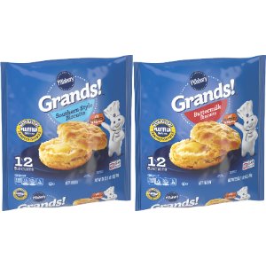 Save $1.00 on Pillsbury Grands Frozen Biscuits