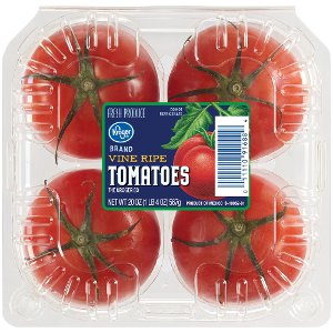 $1.99 Kroger Tomatoes, 4 ct