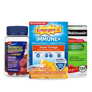 Save 20% on Advil, Robitussin, Theraflu, Emergen-C, Abreva PICKUP OR DELIVERY ONLY