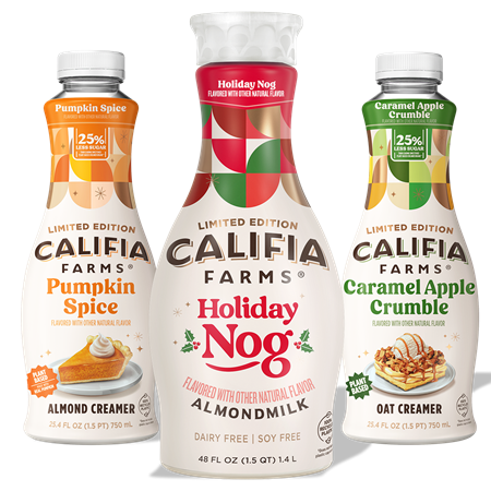 Save $2.00 on 2 Califia Farms