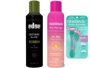 Save $1.50 on Edge or Skintimate Shave Gel or Schick Disposable Razor