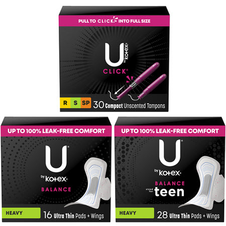 Save $1.00 on U by Kotex