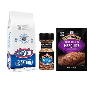 Buy Kingsford Charcoal or Pellets, Get McCormick Grill Mates Seasoning or Marinade Mix FREE