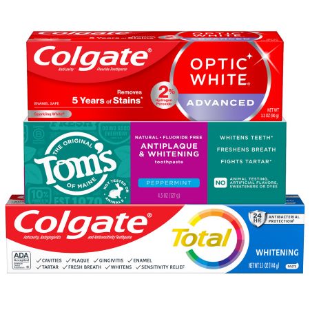 Save $3.00 on 2 Colgate, Tom’s-of-Maine, or hello