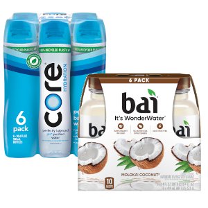 Save $2 on Bai 14 fl oz, 6pk and CORE 30.4 fl oz, 6pk PICKUP OR DELIVERY ONLY