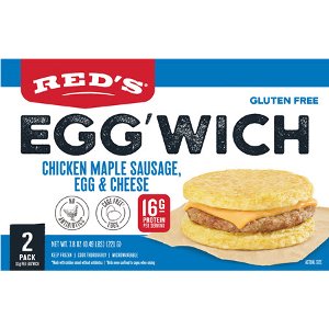 Save $2.00 on Red's All Natural Egg’Wich Chicken Maple Sausage