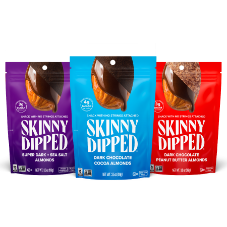 Save $1.00 on SkinnyDipped 3.5oz Nuts