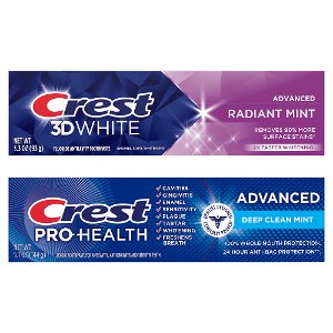 Save $3.00 on 2 Crest Adult Toothpaste