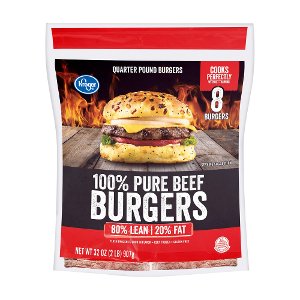 $6.99 Kroger Ground Beef Patties