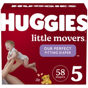 $24.99 Huggies Lil' Movers or Lil' Snuggler Diapers