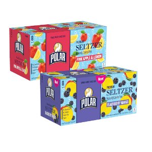 Save $1 on Polar Seltzer Water 8pk PICKUP OR DELIVERY ONLY