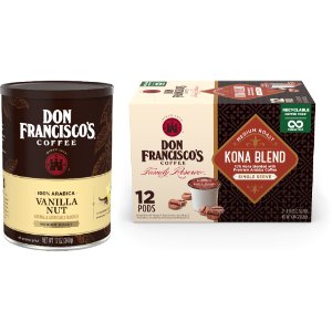 Save $3.00 on Don Francisco's Single Serve Coffee or CAN Coffee