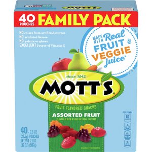 $5.99 Motts Fruit Snacks or Nature Valley Bars