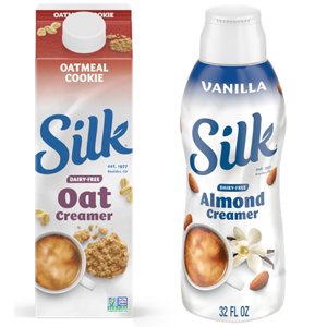 Save $2.00 on 2 Silk Almond or Oat creamer