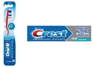 $0.99 Crest Toothpaste or Oral-B Toothbrush