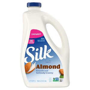 Save $1 on Silk Almond Milk 96 fl oz PICKUP OR DELIVERY ONLY