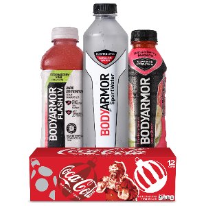 Buy 1 The COCA-COLA Company® 12 oz 12 Pack, Get 1 BODYARMOR®, Flash IV, or SportWater FREE