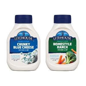 Save $1.00 on any Litehouse 13oz Spoonable, 20oz Value or 12oz Yogurt Dressing