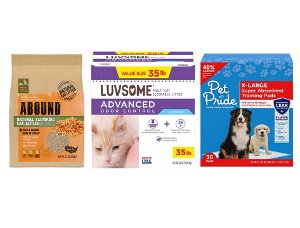 Save 20% on Abound, Luvsome, Pet Pride, Nature's Song Select Pet Items PICKUP OR DELIVERY ONLY