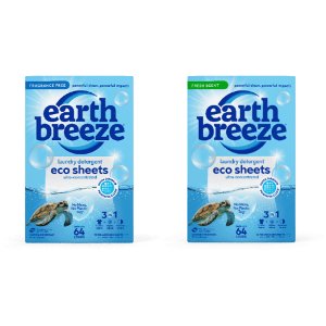 Save $3.00 on Earth Breeze Laundry Detergent Eco Sheets