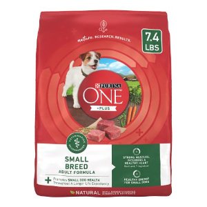 Save $2.00 on Purina One +Plus Dry Dog Food