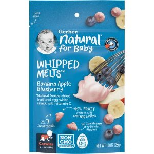 Save $2.00 on 3 Gerber Whipped Melts