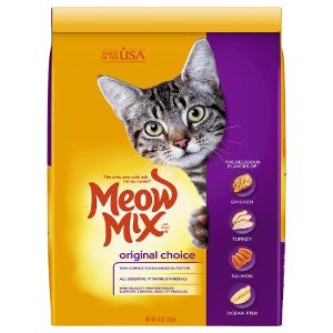 Save $1.50 on Meow Mix Large Bag Cat Food