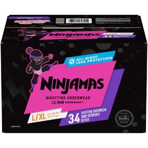 Save $5.00 on Ninjamas Diapers