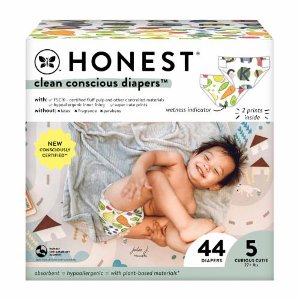 Save $5.00 on Honest Baby Diaper Box