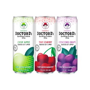 Buy 1 Doctor D's Sparkling Probiotic Beverage, get 1 FREE